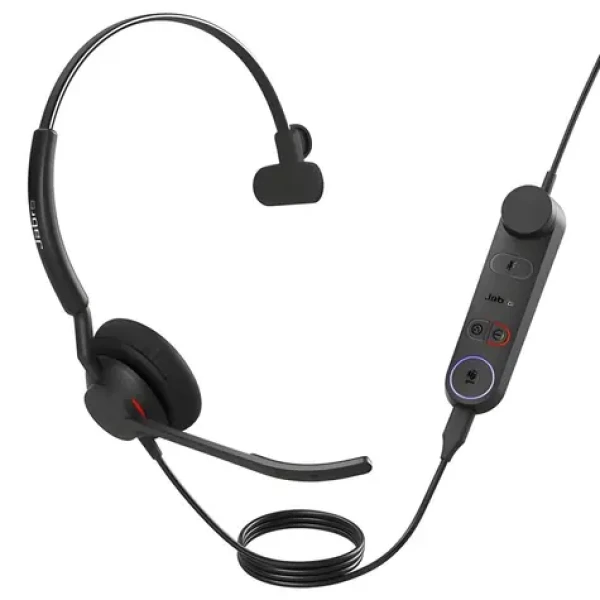 Jabra Engage 50 II Link černá / Sluchátka / mikrofon / USB-A / MS Mono (5093-299-2119)