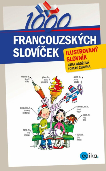 1000 francouzských slovíček - Tomáš Cidlina, Jitka Brožová
