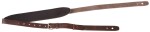 Flight S58 Brown Leather Ukulele Strap