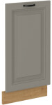 Dvířka na vestavnou myčku nádobí Stilo ZM 713x446 Barva korpusu: Dub artisan, Barva dvířek: Clay Grey