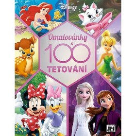 Disney holky Omalovánky 100 tetování