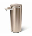 Simplehuman Bezdotykový dávkovač mýdla růžovo-zlatá / 266 ml / dobíjecí / IP67 (838810020440)