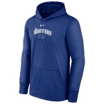 Nike Pánská mikina Seattle Mariners MLB 2024 Authentic Practice Therma Hoodie Velikost: S
