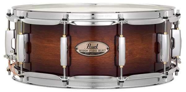Pearl STS1455S/C314 Session Studio Select 14”x5,5” - Gloss Barnwood Brown