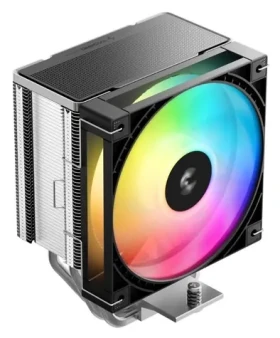 DEEPCOOL AG600 ARGB černá / Chladič CPU / 6× heatpipe / 120 mm ARGB / AM4 + AM5 + Intel (R-AG600-BKAMMG2-G)