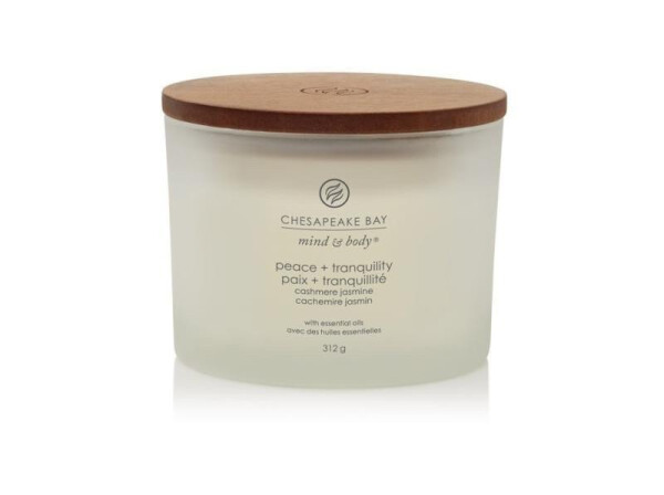 Vonná svíčka CHESAPEAKE BAY CANDLE Peace & Tranquility 312g / 3 knoty