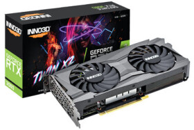 Inno3D GeForce RTX 3060 Twin X2 OC 8GB / 1320 - 1792 MHz / 8GB GDDR6 / 128-bit / 1x HDMI + 3x DP / (8) (N30602-08D6X-11902130)