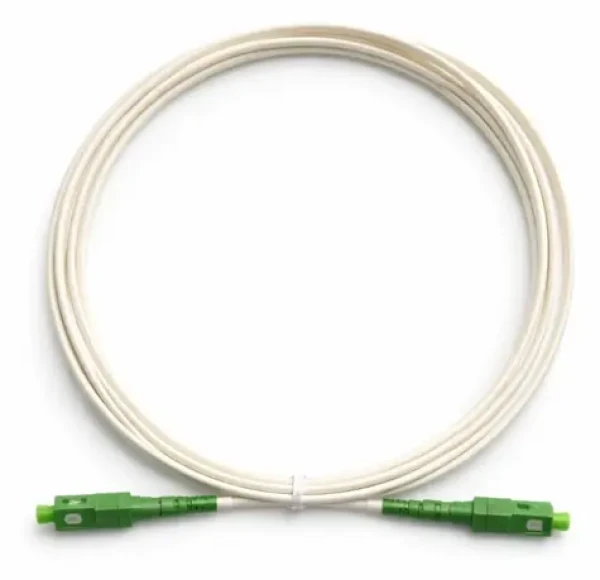 TB Touch SC/APC-SC/APC bílý / Optický patch cord / 09/125 / Duplex / 3 m (AKTBXKSSSSC300W)