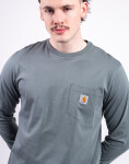 Tričko Carhartt WIP L/S Pocket T-Shirt Velvet Green