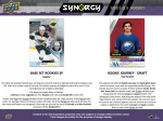 Hokejové Karty NHL 2022-23 Upper Deck Synergy Hobby Box