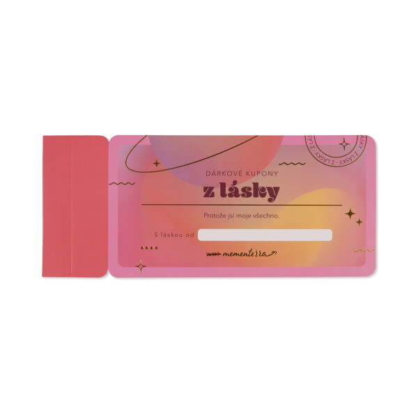 Dárkové kupony z lásky - Albi