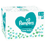 Pampers Harmonie Baby Dětské Plenky Velikost 1, 180 Plenek, 2kg-5kg