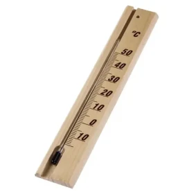 Hama analogový teploměr vnitřní dřevěný 20 cm (186401-H)