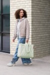 Taška přes rameno Reisenthel Softshopper Puffer iced matcha