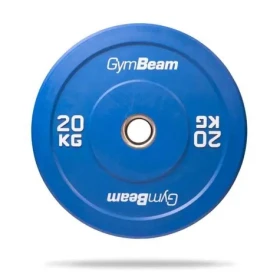 Gumový kotouč Bumper 51 mm - GymBeam (modrá) (105655-4-20kg)
