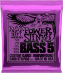 Ernie Ball 2821 Power Slinky Nickel Wound 5-String Electric Bass 50-13