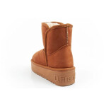 D.Franklin dámské sněhule zimní módní kožešinové zateplené boty hnědé dámské 38