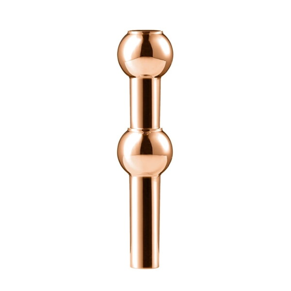 Stoff Nagel Designová vázička STOFF Nagel Rose Gold, růžová barva, kov