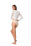 Dámské brazilky Cheekie brasil beige - JULIMEX béžová L