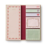 Rifle Paper Co. Sada lepítek a bločků Delphine, multi barva, papír