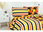 Stanex Ložní povlečení bavlněné Orange (LS219) ROZMĚR: 140x220 cm + polštář (90x70 cm)