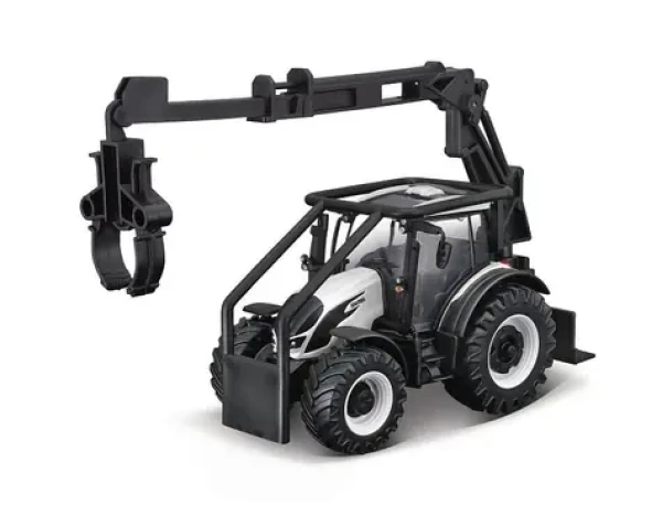 Bburago FARMLAND Lesní traktor se 3 kládami Traktor Valtra N174