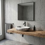 REA Umyvadlo na desku Roxy Stone 49x31 šedé REA-U6651