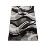 DumDekorace DumDekorace Originální koberec abstraktním vzorem šedé barvě cm