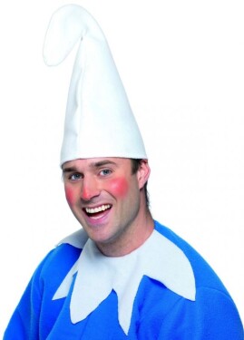 Smiffys.com Čepička skřítek bílá