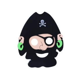 Rappa Maska pirátská 2 ks