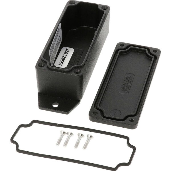 Hammond Electronics 1550Z102FBK univerzální pouzdro 90 x 36 x 30 litý hliník černá 1 ks