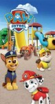 Carbotex Paw Patrol BRM015371 plážová osuška barevná 70x140