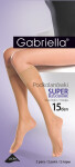 Dámské netlačící podkolenky Gabriella Super 15 den A'2 melissa/odd.béžová Univerzální