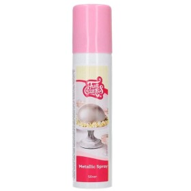 FunCakes Metalický sprej Stříbrný 100ml