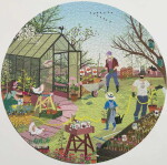 ViSSEVASSE Puzzle Spring Feeling 1000 dílků, multi barva, papír