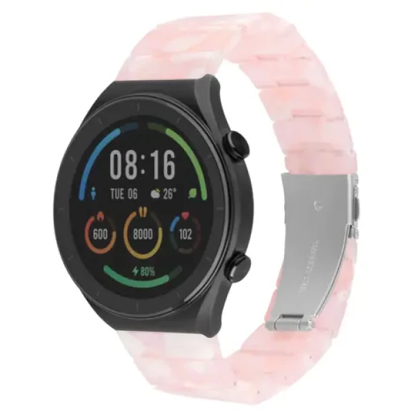 FIXED Resin Strap Candy Pink / Řemínek / 18 mm / pro smartwatch / pryskyřice / Quick Release (FIXREST-18MM-CP)