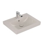 VILLEROY & BOCH - Subway 2.0 Umyvadlo s přepadem, 60x47 cm, s Ceramicplus, pergamon 711360R3