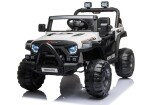 Mamido Dětské elektrické autíčko Jeep Target bílé