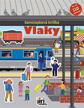 Samolepková knížka Vlaky