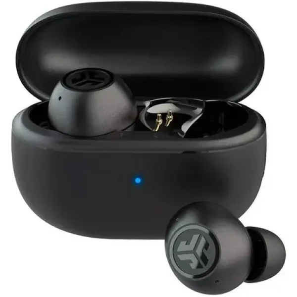 JLAB Go Pop TWS Earbuds černá / bezdrátové sluchátka s mikrofonem / ANC / BT 5.3 (810119072368)