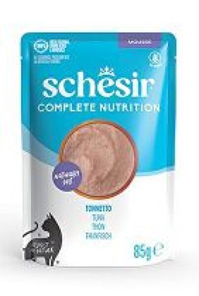 Schesir Cat kapsa Compl.Nutrition Tuňák pěna 85g