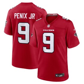 Nike Pánský dres Atlanta Falcons NFL Michael Penix Jr. #9 2026 Game Velikost: 2XL