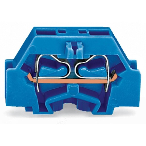 WAGO 261-304 samostatná svorka 6 mm pružinová svorka osazení: N modrá 200 ks