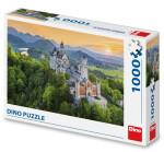 Puzzle Jarní Neuschwanstein 1000 dílků - Dino