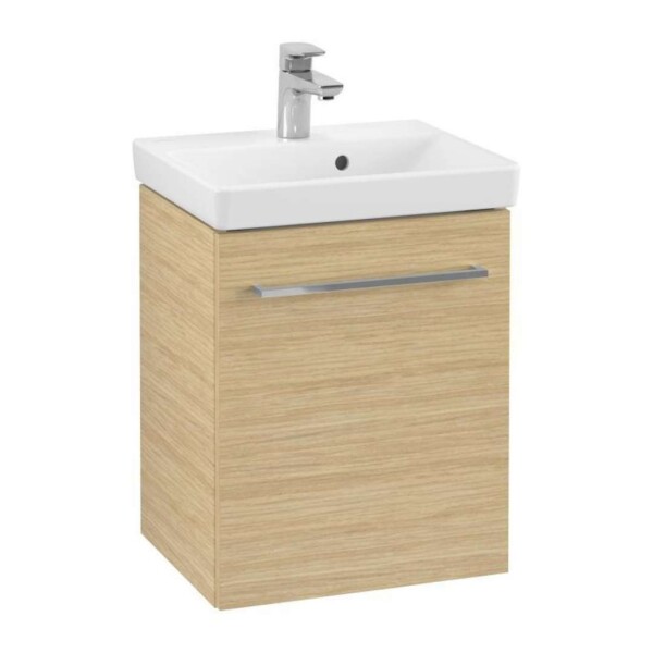 VILLEROY & BOCH - Avento Umyvadlová skříňka, 43x51x35 cm, 1 dvířka, Nordic Oak A88700VJ