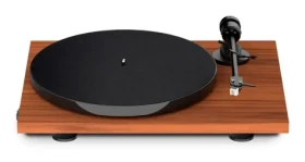 Pro-Ject E1 + AT3600L - Walnut / Gramofon / řemínkový / RCA kabel 1.23m (9pe1wlat)