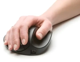 BakkerElkhuizen HandShoeMouse S Right / Ergonomická bezdrátová myš / RF Wireless / pouze pro praváky (BNEP170RW)