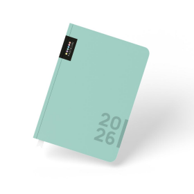 Týdenní diář 2026 Karton P+P A5 - PASTELINI zelená