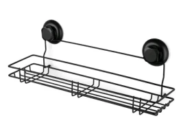 Compactor Bestlock Polička pod zrcadlo černá / bez vrtání / až 12kg (RAN9787)