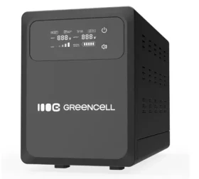 Green Cell 1200VA / 800W / Záložní zdroj / 2–6 ms / 12V / 2x Schuko (UPSLPPC800)
